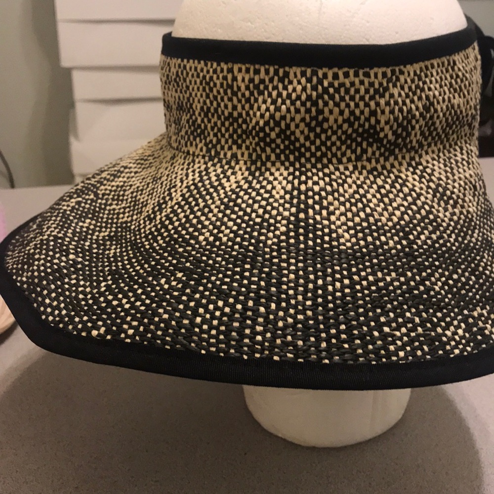 San Diego Hat Co. Woman’s Ultrabraid Visor Lg Brim